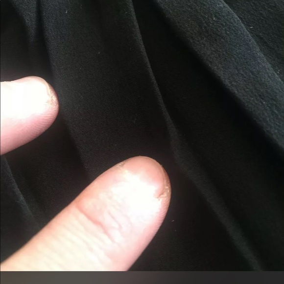 Badgley Mischka Couture Dress Black Pleated Silk Size 4 Sleeveless - Picture 9 of 9